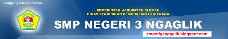 smpn3ngaglik: Selamat Datang di SMP NEGERI 3 Ngaglik Sleman