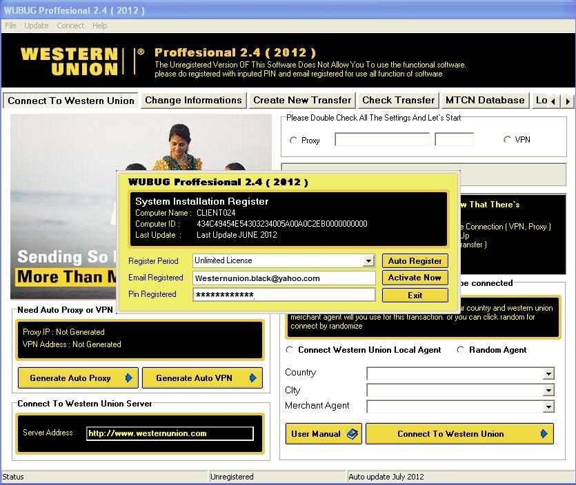 Western Union Bug Activation Code Keygen Torrent