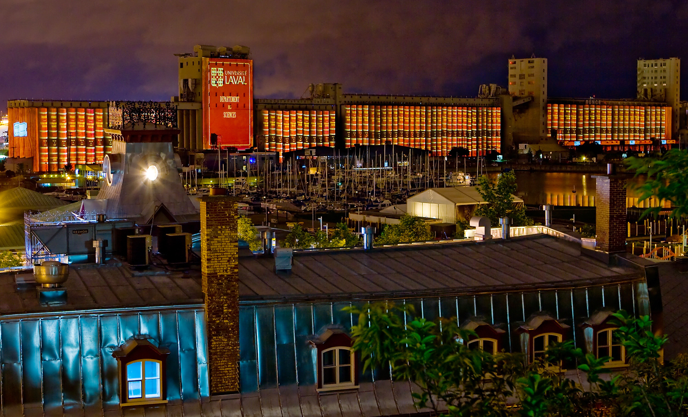 Quebec City's Wall of Sound and Light The Thunderbird Ranch Ramble