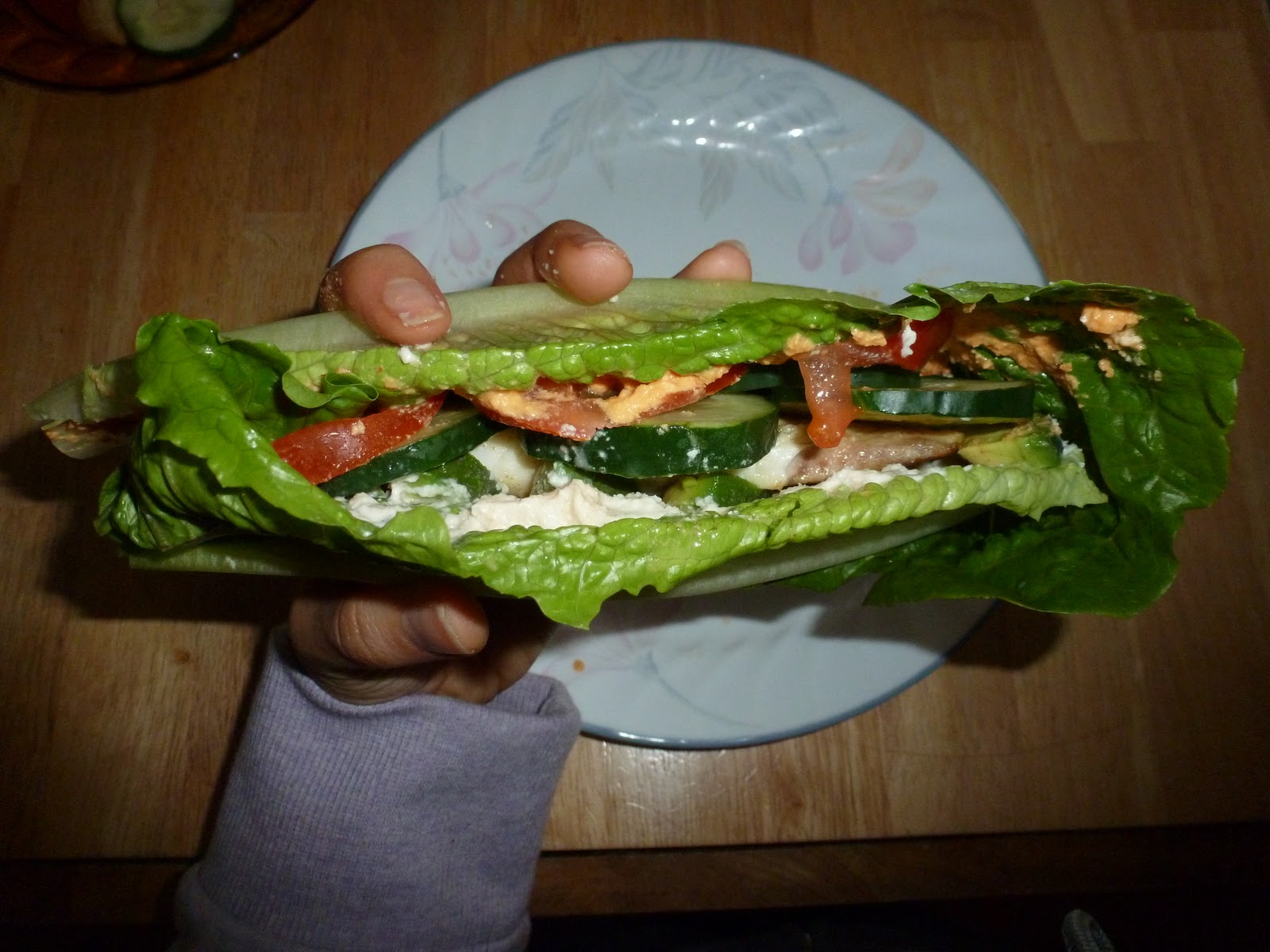Anita's Health Blog Lettuce Sandwich