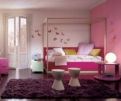 Simple Ideas For Purple Room Design