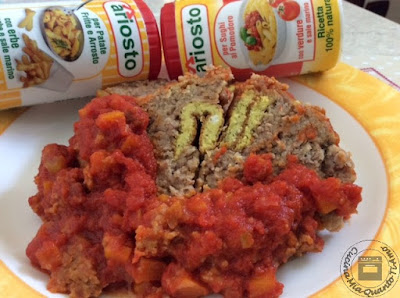 polpettone ripieno al sugo cucinamiaquantotiamo