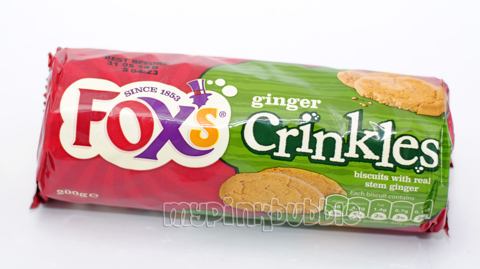 Fox’s ginger crinkly crunch