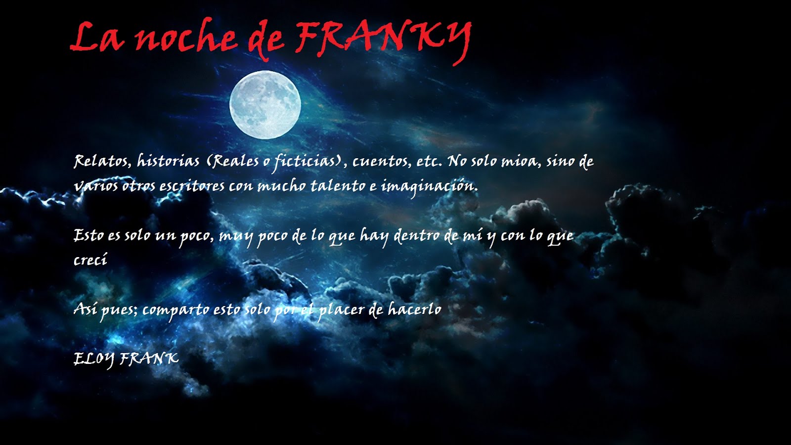 La noche de FRANKY