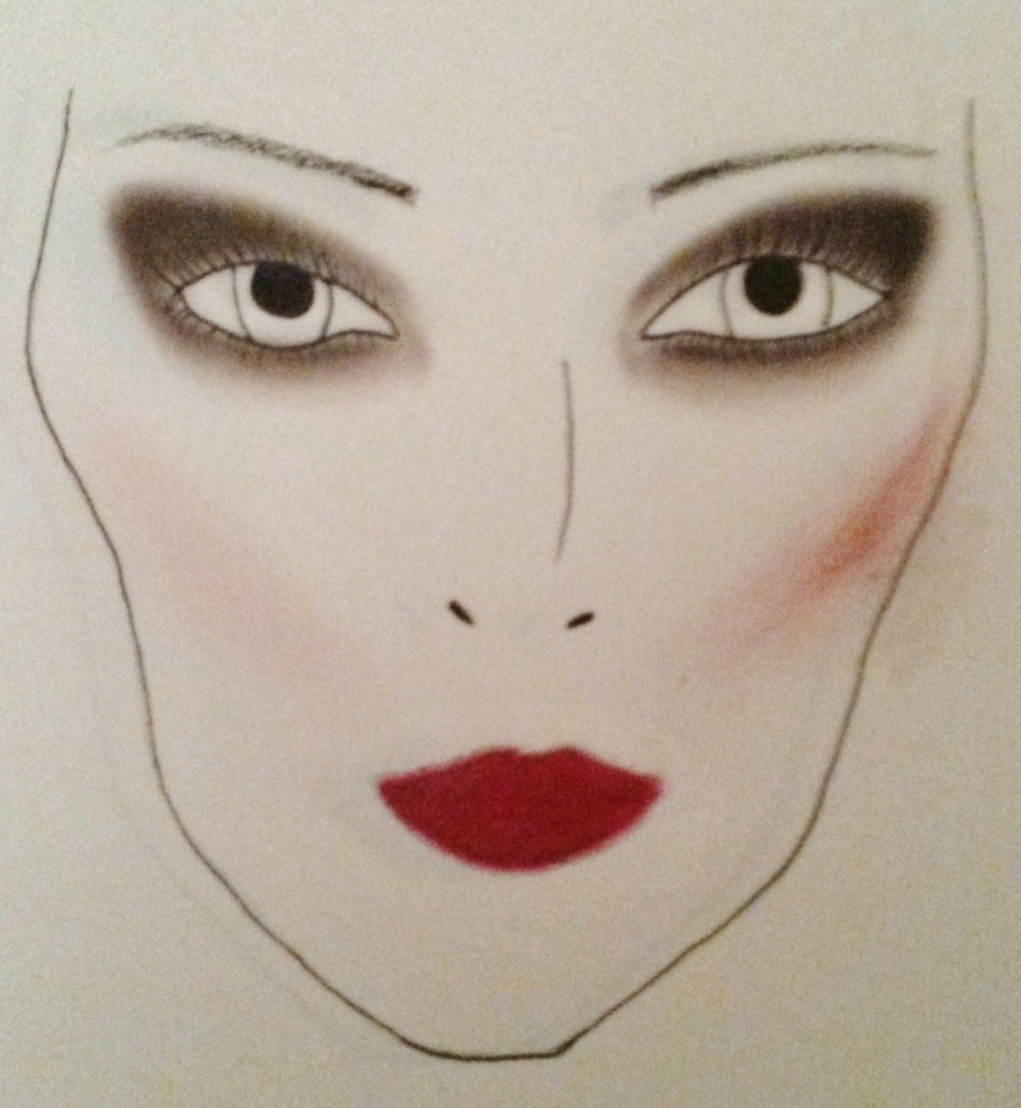 Goodbye To Berlin Kit Kat Girl Face Charts