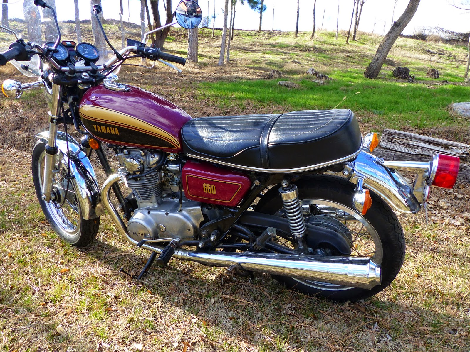 OldMotoDude 1977 Yamaha XS650 Standard sold on ebay for 2,100