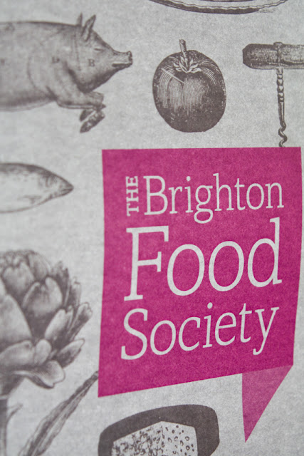 Brighton Food Society Brighton Food Society poster