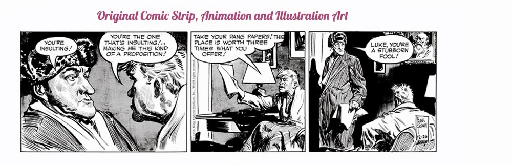 Original Comic Strip, Animation and Illustration Art