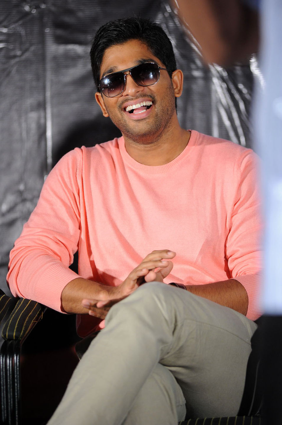Allu Arjun at Julayi Promotional Song Launch Stills - Way2stills