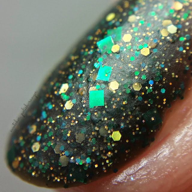 swatcher, polish-ranger | Literary Lacquers Avada Kedavra macro