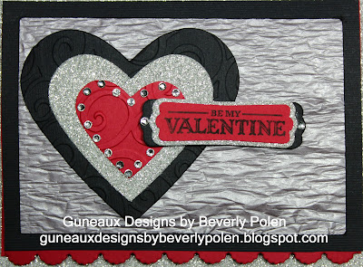 Stampin Up Valentine Card