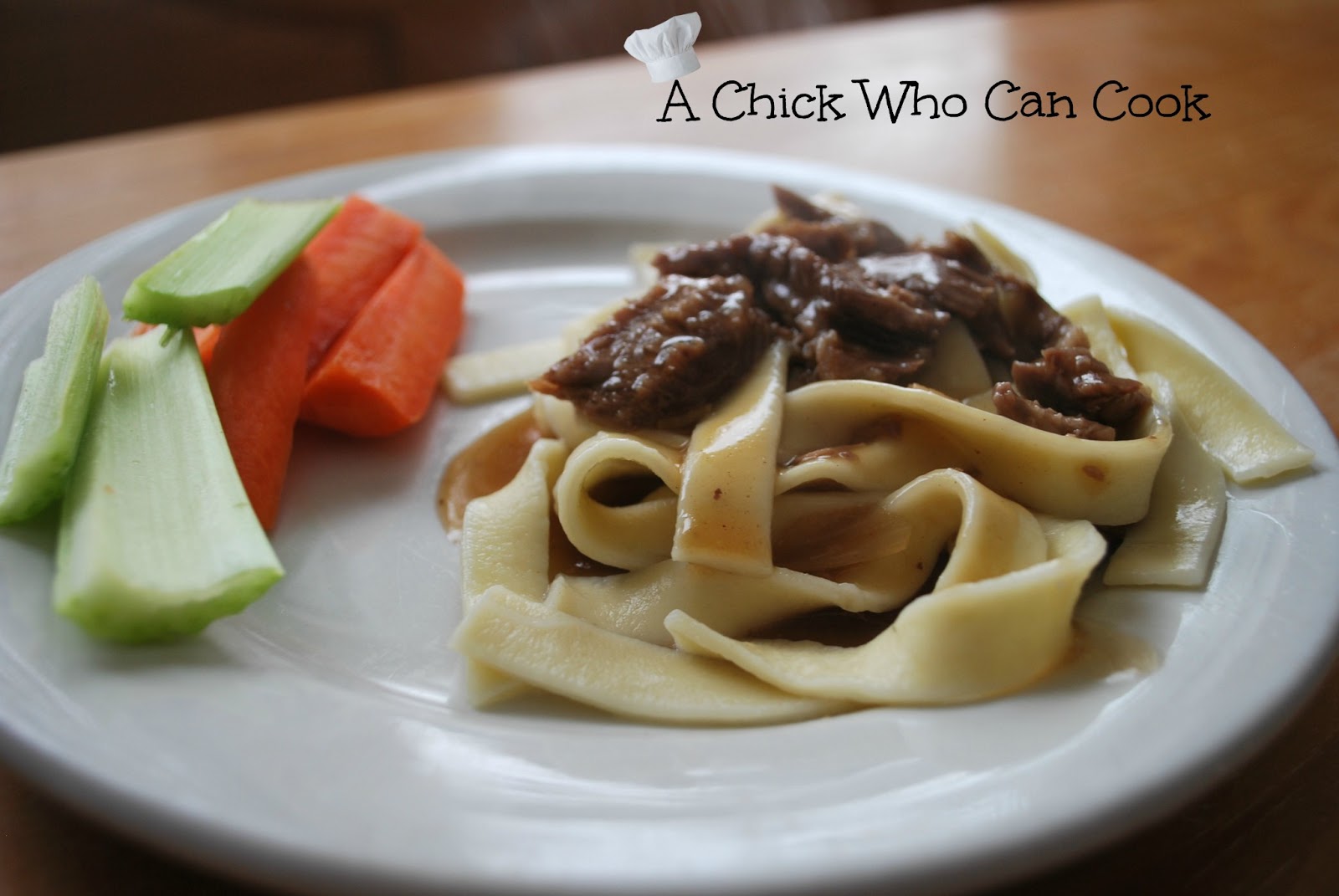 A Chick Who Can Cook Roast Beef Noodles