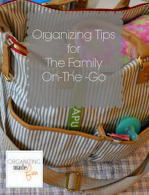 Organizing for families on the run - when you're so busy you don't know what to do :: OrganizingMadeFun.com