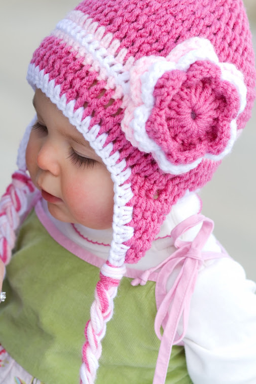 Crochet Flower Girl Hat