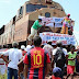 Manifestantes Interditam mais uma vez a Estrada de Ferro Carajás