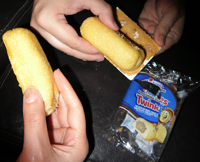 Enjoying My Last Twinkie from my Obama Zombie Apocalypse Twinkies Stash