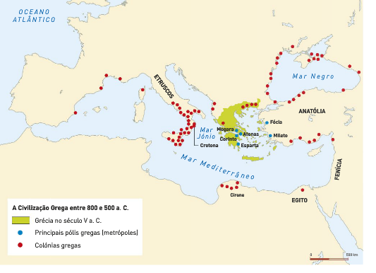 Os Navegadores Objetivos para o 3.º teste Atenas no século V a.C.