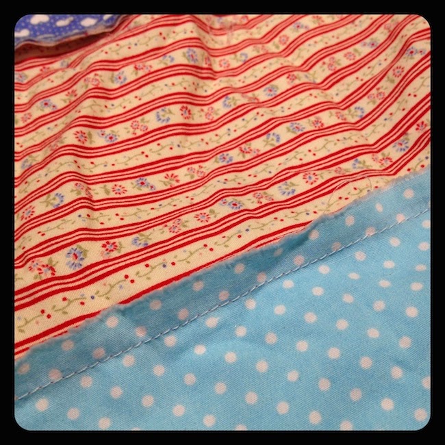 MummyTips How To Make A Lightweight Rag Quilt