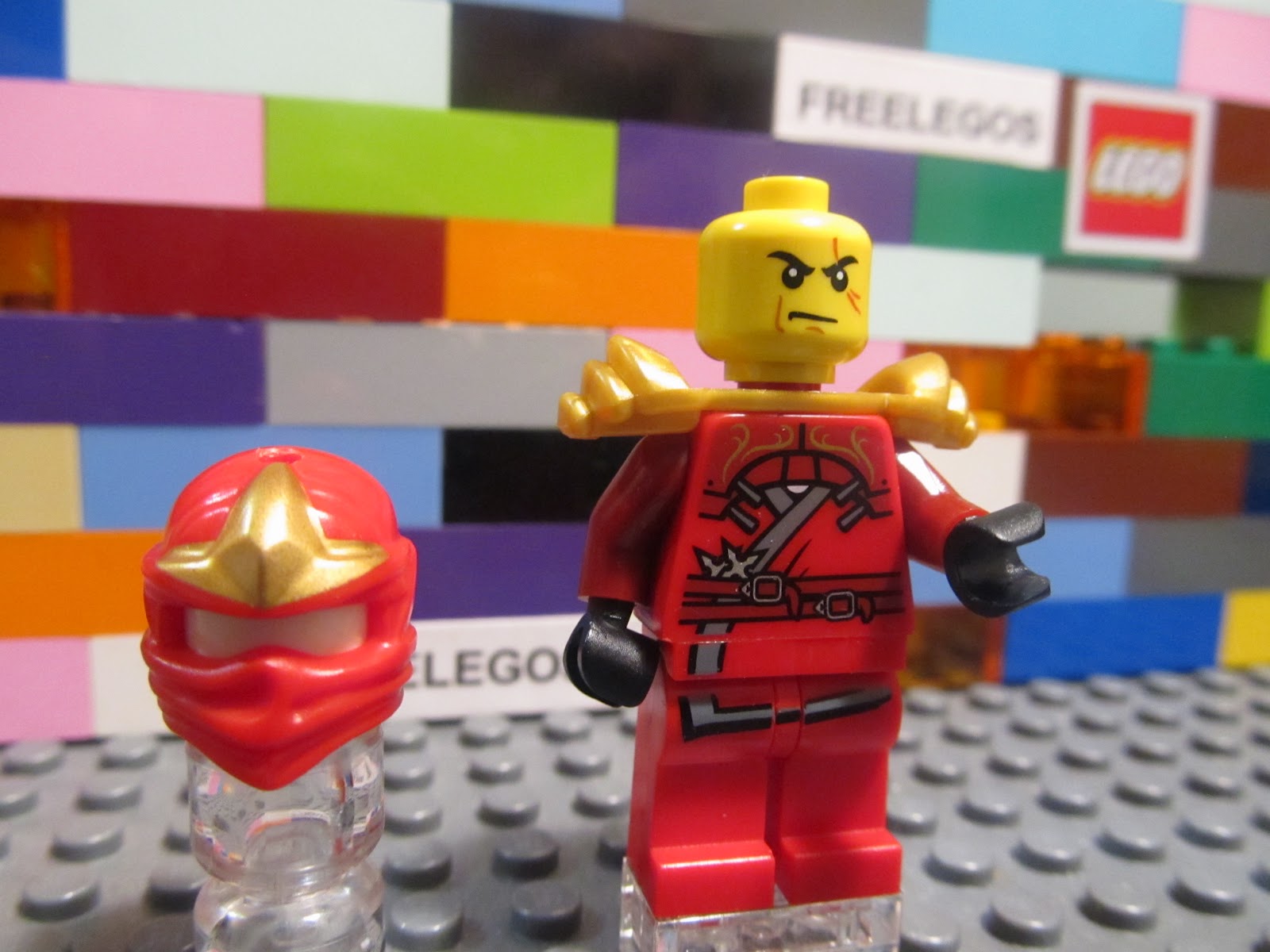 Lego Ninjago Kai Minifigure Red Ninja Kendo | eBay