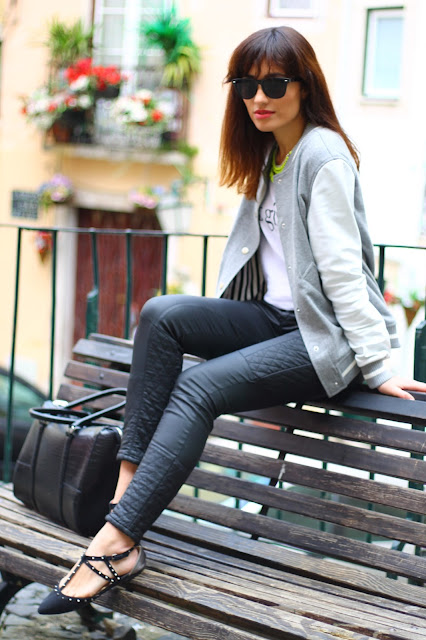 Varsity jacket Rihanna for River Island