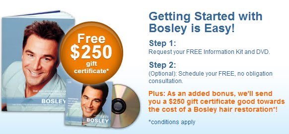 Getting Stated with Bosley is Easy