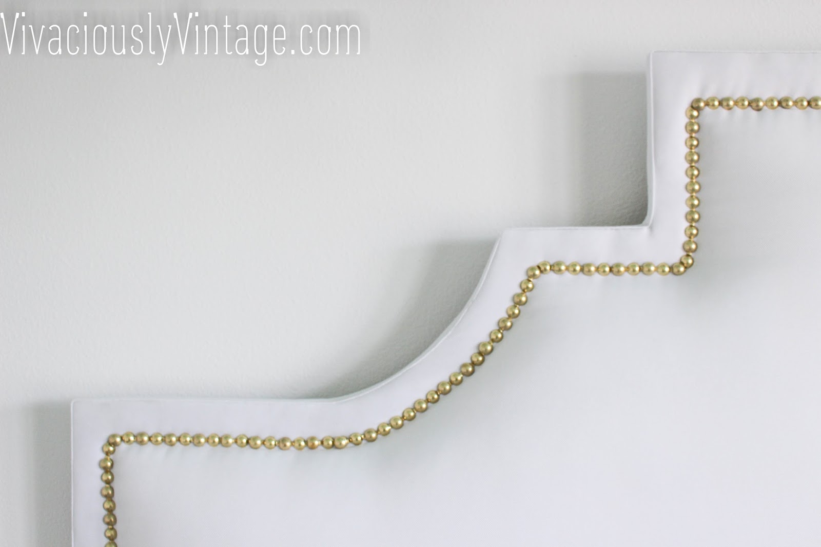 Ansley Designs Diy Upholstered Crib Headboard With Nailhead Trim