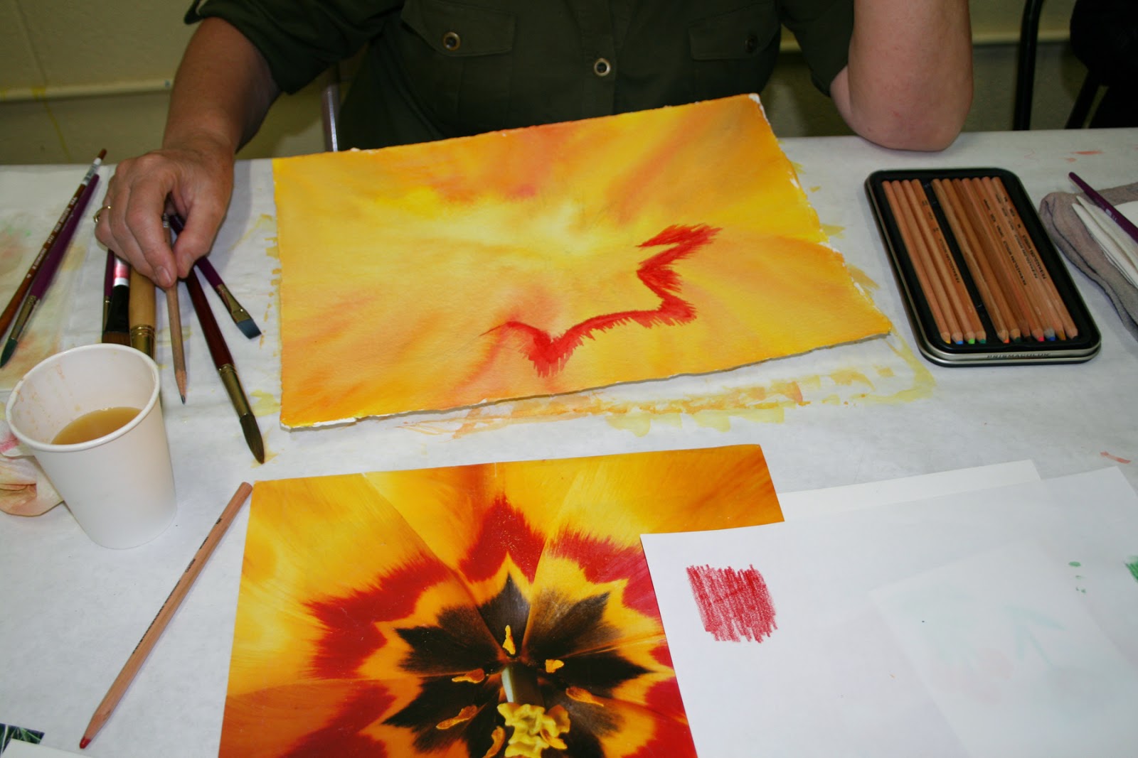 begin being Watercolor Pencil Tips and Techniques