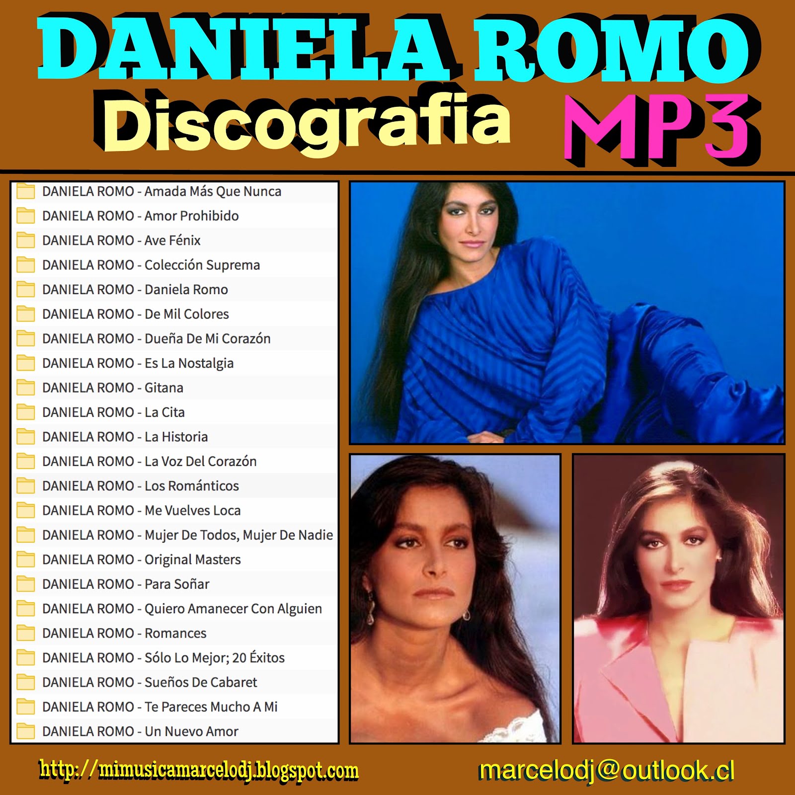 Descargar Discografia Completa Daniela Romo