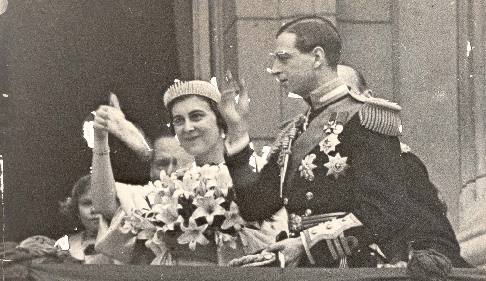 Princess Marina chose lilies for her bouquet the bouquet appears to be an 