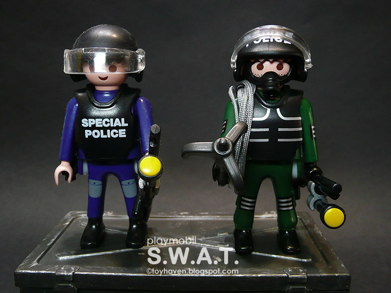 Playmobil SWAT/ Police Action Figures S10 