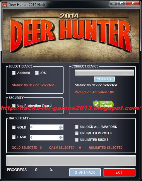 deer hunter 2014 hack free no survey