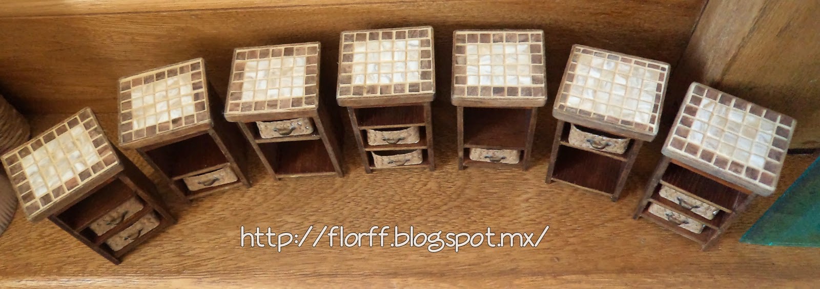 Flor&FF: ♥Muebles terminados ↓ ↓ ↓ ;)