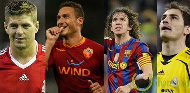 10 Pemain Sepakbola yang Bertahan dalam Satu Klub sampai Kini 10 Pemain Sepakbola yang Bertahan dalam Satu Klub sampai Kini