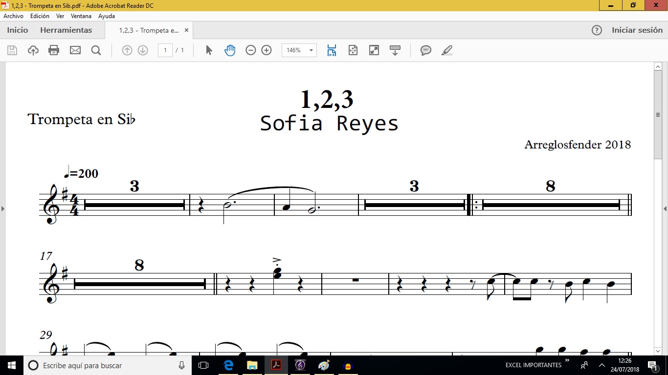 1,2,3 Sofia Reyes
