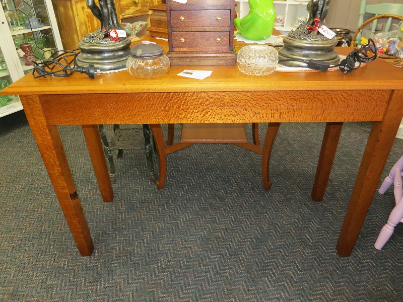 The Antique Polishers Solid Silky Oak Hall Table