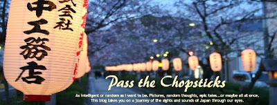 Pass the Chopsticks - Living in Japan