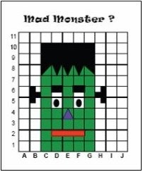 Homeschool Parent: Halloween Coordinate Graphing Activities