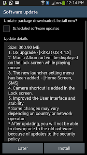 Samsung Galaxy Grand 2 KitKat Update
