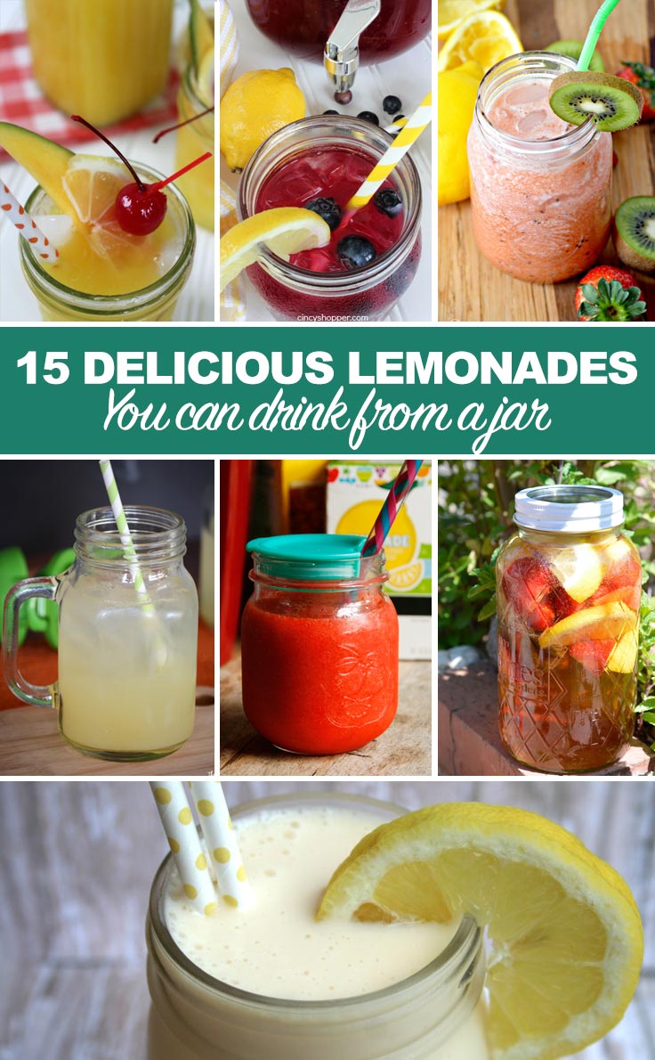 Crafts with Jars Mason Jar Lemonade Recipes