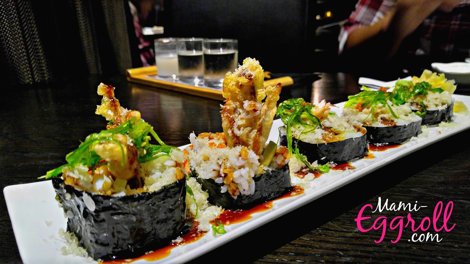 MamiEggroll Modern sushi and Asian cuisine at Nobo in Chelmsford