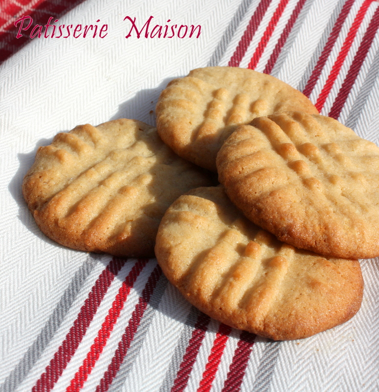 Patisserie Maison Peanut butter cookies