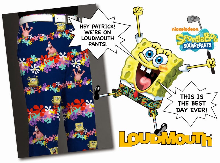 Loudmouth unveils SpongeBob SquarePants golf pants The Bottom Feeder