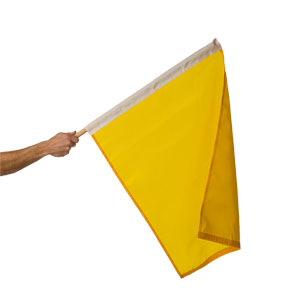 Yellow Caution Flag