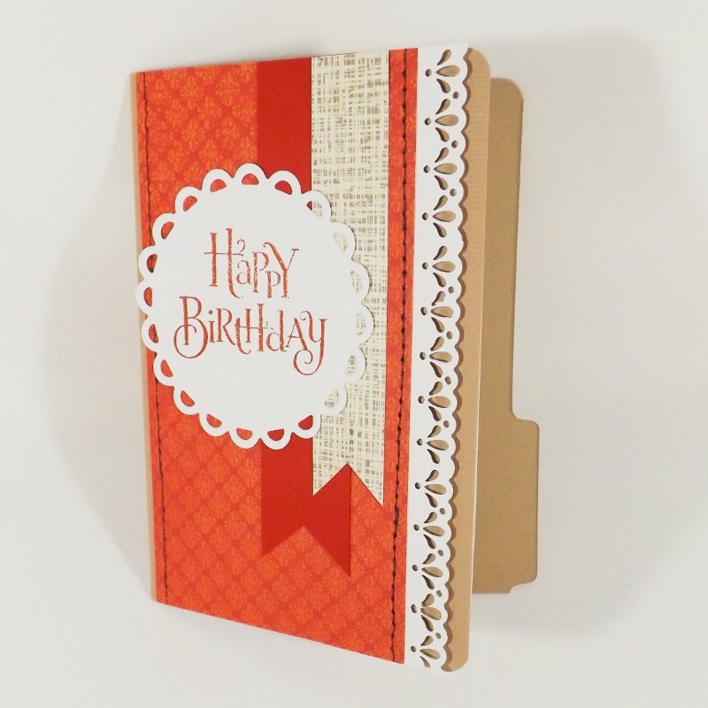 Fairy Cardmaker File Folder Card For Birthday Give A Poem