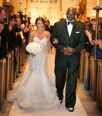 jordan michael wedding celebrity many wife married yvette prieto congrats couple marriage