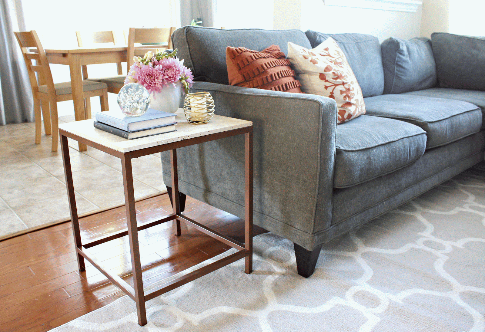 Mid Mod Inspirations Cheap Side Table Transformation