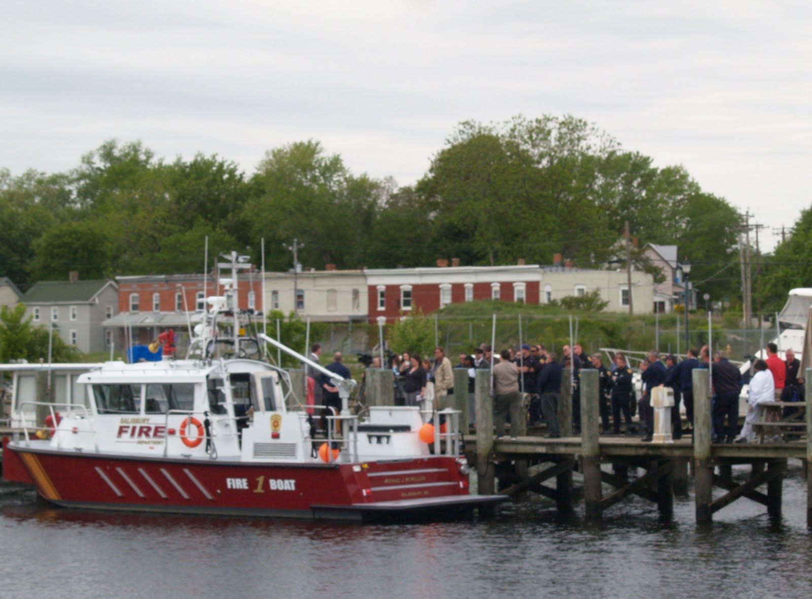 Delmar Daily Salisbury Fire Department Gets New Fireboat