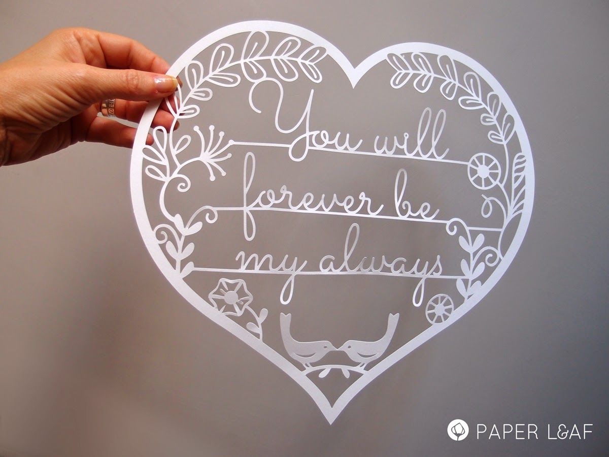 Paper Leaf Da cosa nasce cosa... paper cut per caso!