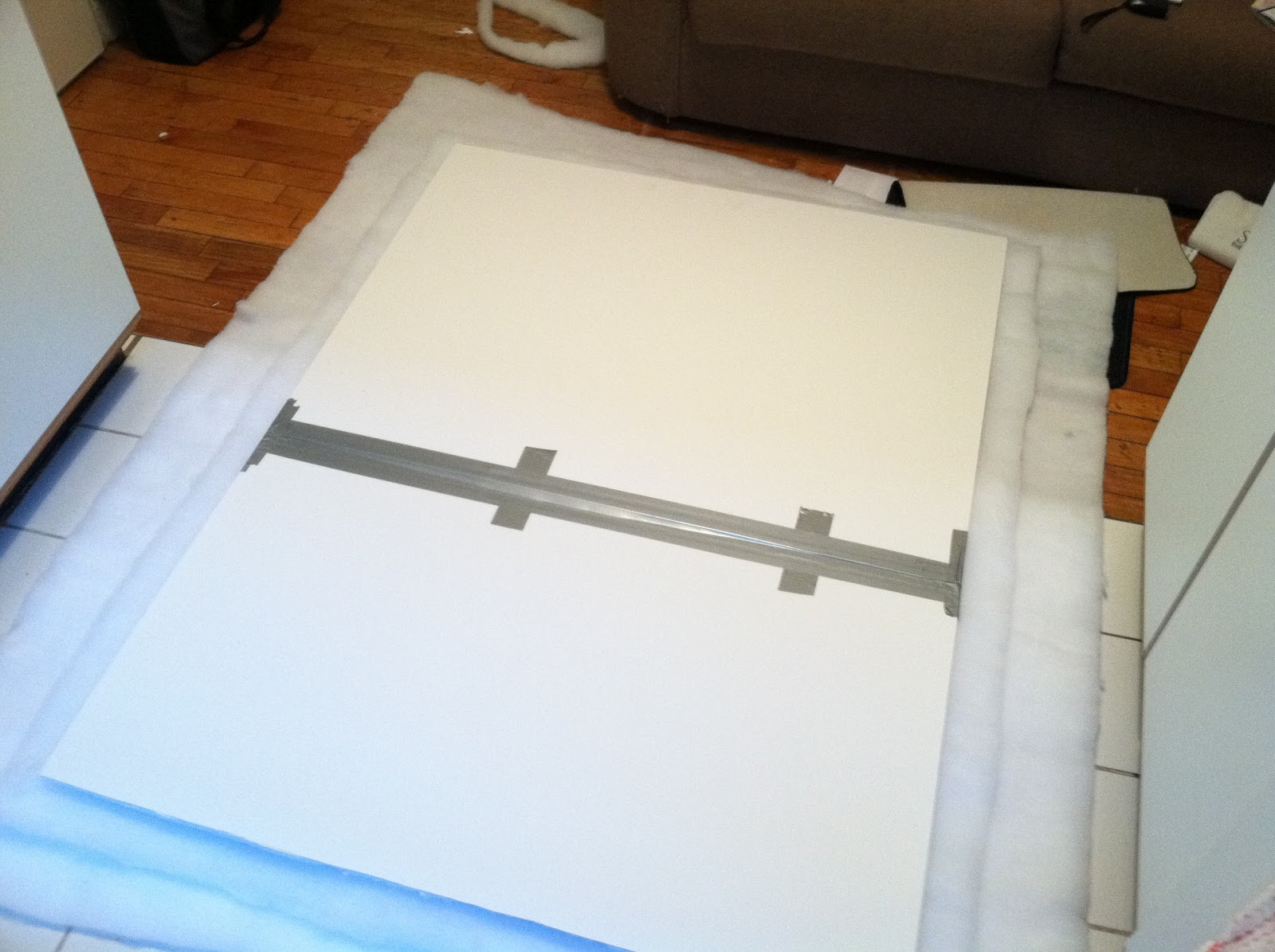 Sh*ttyChic DIY Foam Board Head Board