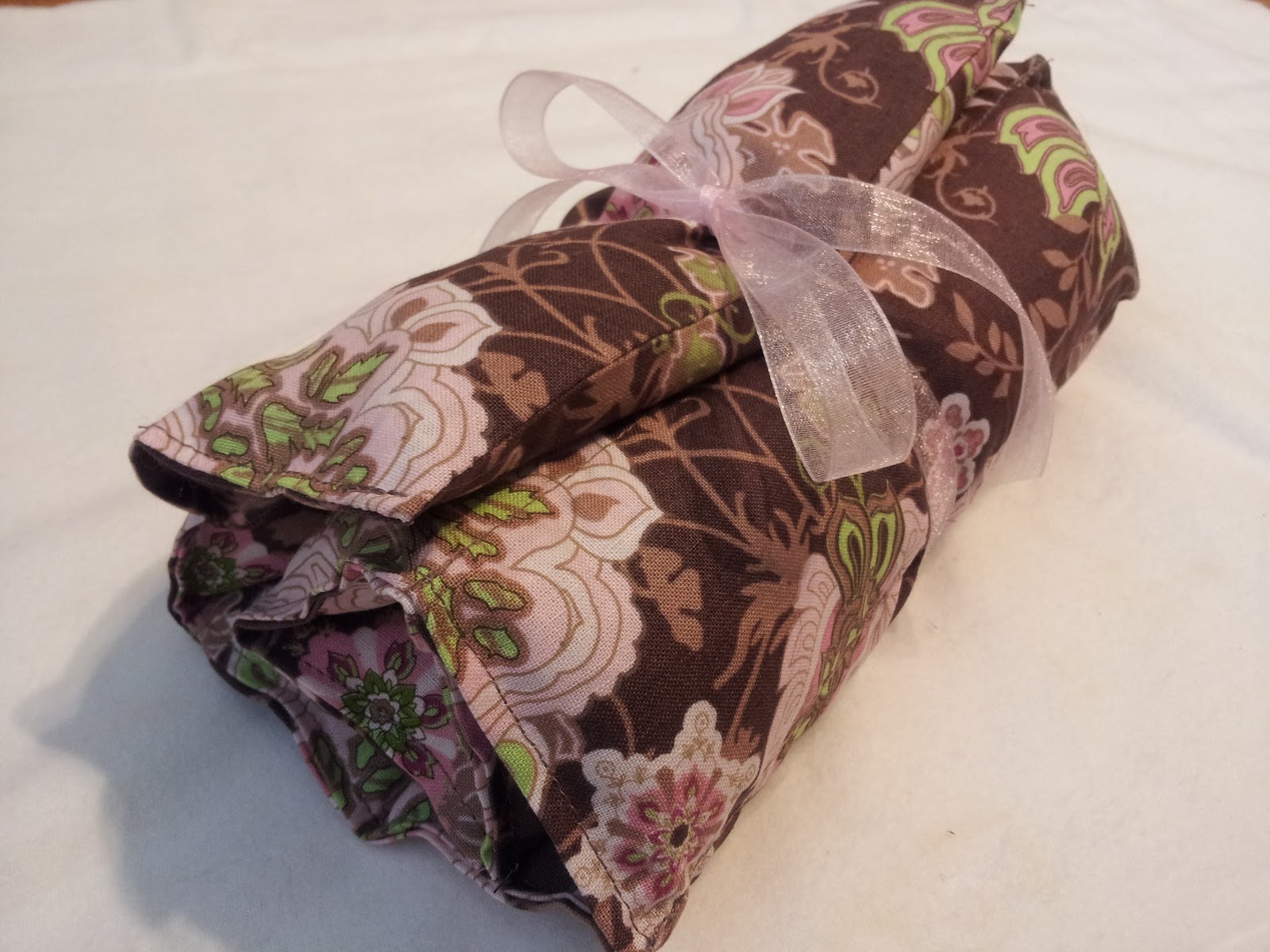 Life of a Crafter How To Heating Pad Out of Fat Quarter Quilting Square